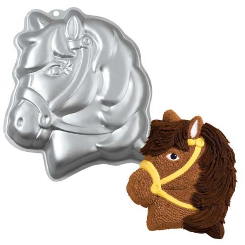 Party Pony Cake Pan - Click Image to Close